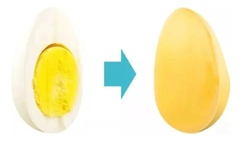 BATIDOR MANUAL DORADO PARA HUEVOS CON FUNCION CENTRIFUGA PARA MEZCLAR YEMA Y CL - 3
