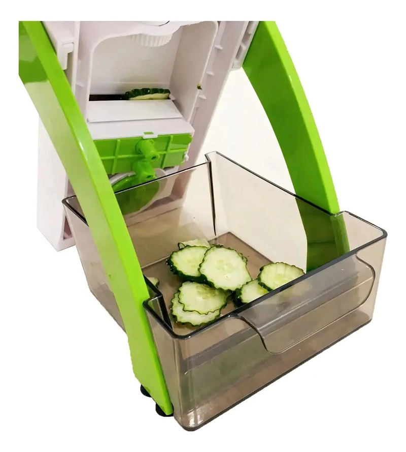 REBANADOR MANDOLINA PARA CORTAR VERDURAS Y FRUTAS CON AJUSTE DE GROSOR - 2