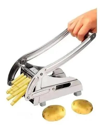 PICADOR DE PAPAS CON HILO DE ACERO INOXIDABLE PARA CORTAR TODO TIPO DE VERDURAS - 4