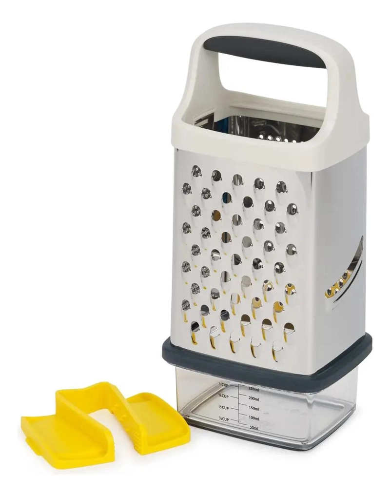 RALLADOR DE CAJA MULTIAGARRE CON CUCHILLAS DE ACERO INOXIDABLE PARA COCINA - 1