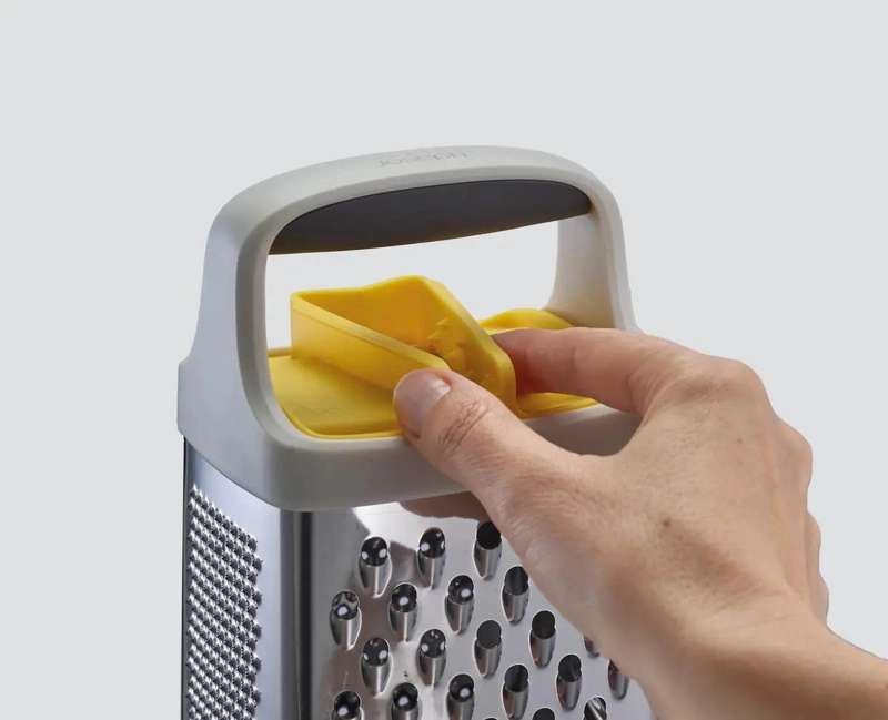 RALLADOR DE CAJA MULTIAGARRE CON CUCHILLAS DE ACERO INOXIDABLE PARA COCINA - 3