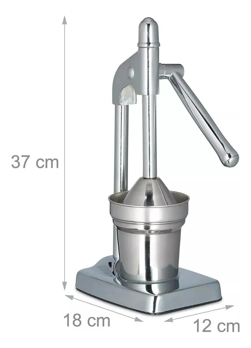 EXPRIMIDOR MANUAL PARA NARANJA CON DISEÑO ERGONOMICO Y EFICIENTE - 2