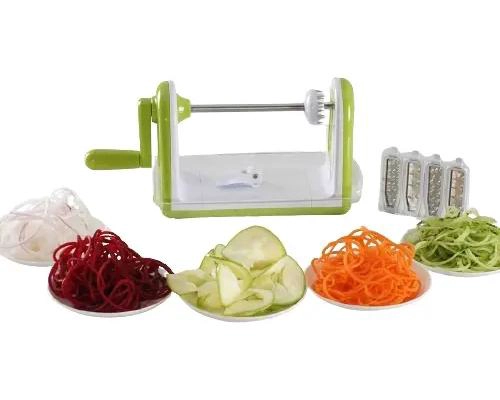 CORTADOR DE VERDURAS EN ESPIRAL PARA COCINA PRACTICA Y SALUDABLE - 1