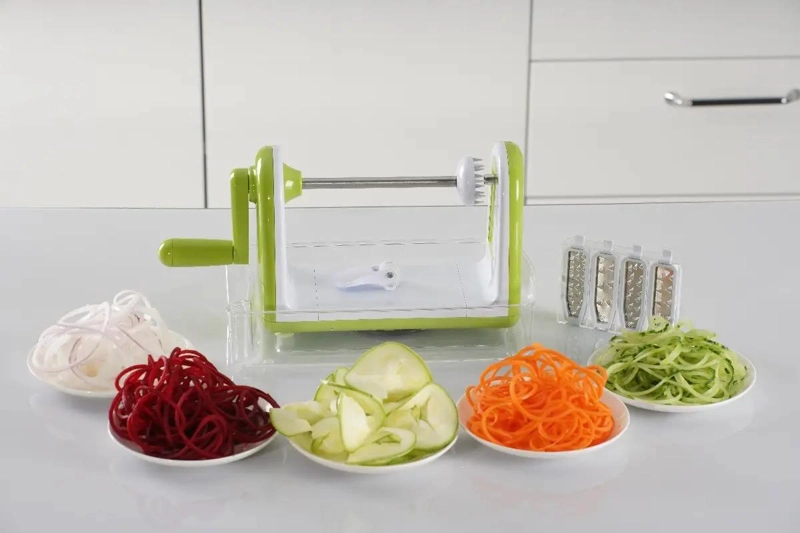 CORTADOR DE VERDURAS EN ESPIRAL PARA COCINA PRACTICA Y SALUDABLE - 2