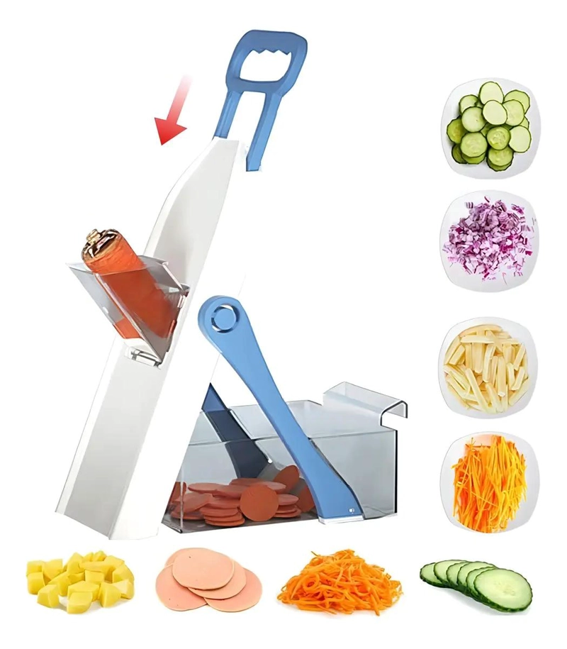 CORTADOR MANDOLINA MULTIFUNCIONAL 5 EN 1 PARA QUESO Y VERDURAS - 3