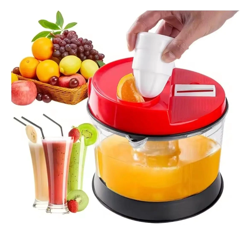 PROCESADOR MANUAL PARA PICAR CARNE Y VERDURAS CON DISEÑO COMPACTO - 4
