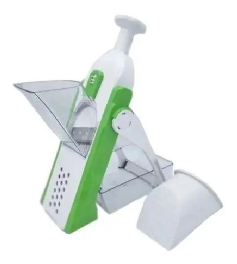 PICADOR Y CORTADOR MULTIFUNCIONAL PARA VERDURAS Y FRUTAS CON RAYADOR - 1