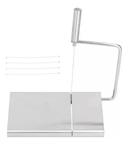 CORTADORA MULTIFUNCIONAL PARA QUESO EN ACERO INOXIDABLE COLOR PLATEADO - 3