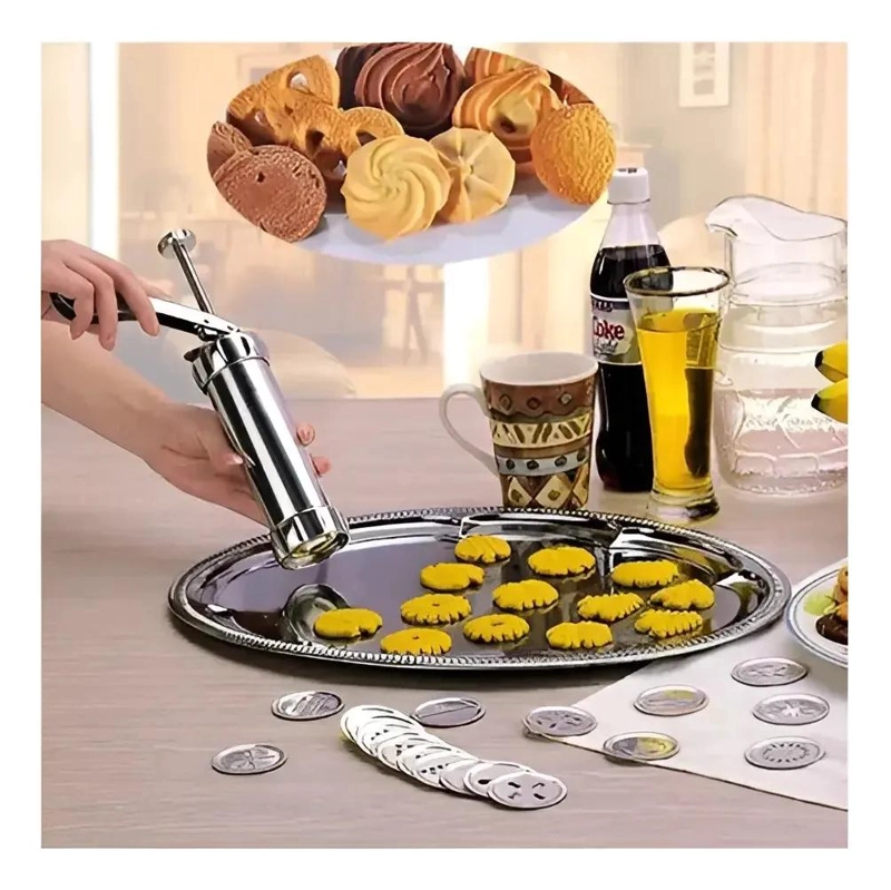 MAQUINA PARA PREPARAR GALLETAS CON FUNCIONES AVANZADAS Y DISEÑO COMPACTO - 3