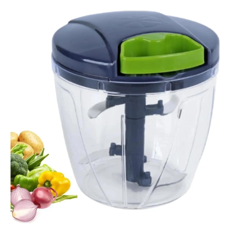 PICADORA MANUAL RAPIDA PARA CARNE Y VERDURAS CON DISEÑO EFICIENTE - 1