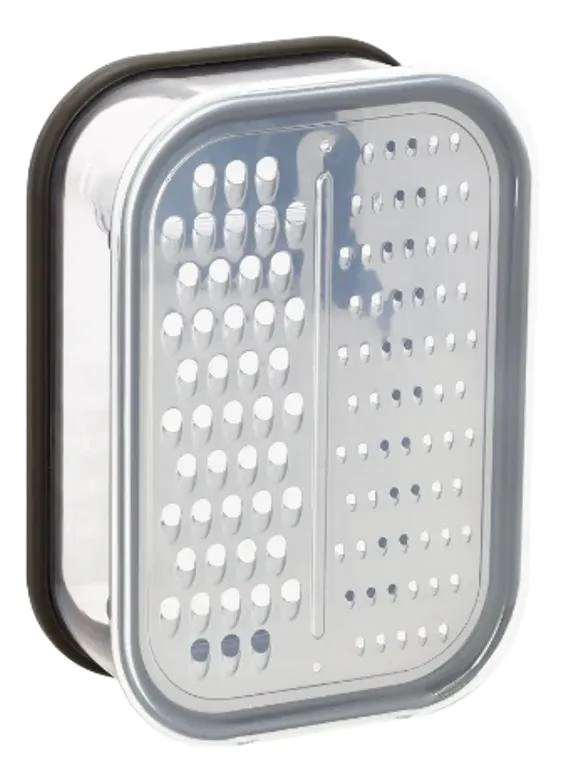 RALLADOR DE COCINA CON CONTENEDOR INTEGRADO PARA VERDURAS Y QUESOS - 2