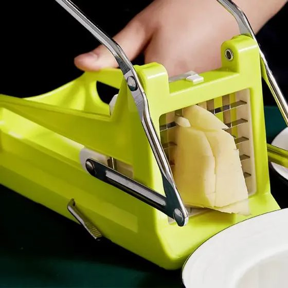 CORTADOR MANUAL PARA PAPAS Y VERDURAS CON DISEÑO ERGONOMICO - 3