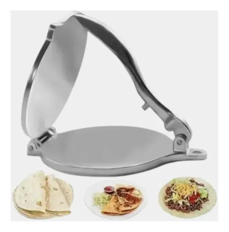 PRENSA PARA TORTILLAS Y FAJITAS DE MASA DE 25 CM DE DIAMETRO - 1