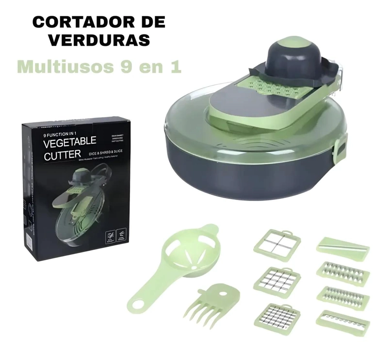 MANDOLINA PARA CORTAR Y RALLAR VERDURAS CON AJUSTE DE GROSOR - 3