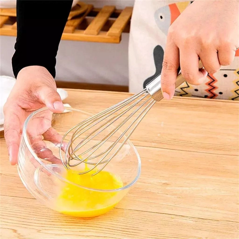 BATIDOR MANUAL DE ACERO INOXIDABLE PARA REPOSTERIA Y COCINA - 4