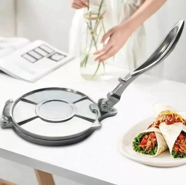 PRENSA PARA TORTILLAS DE 20 CM IDEAL PARA COCINA CASERA - 3