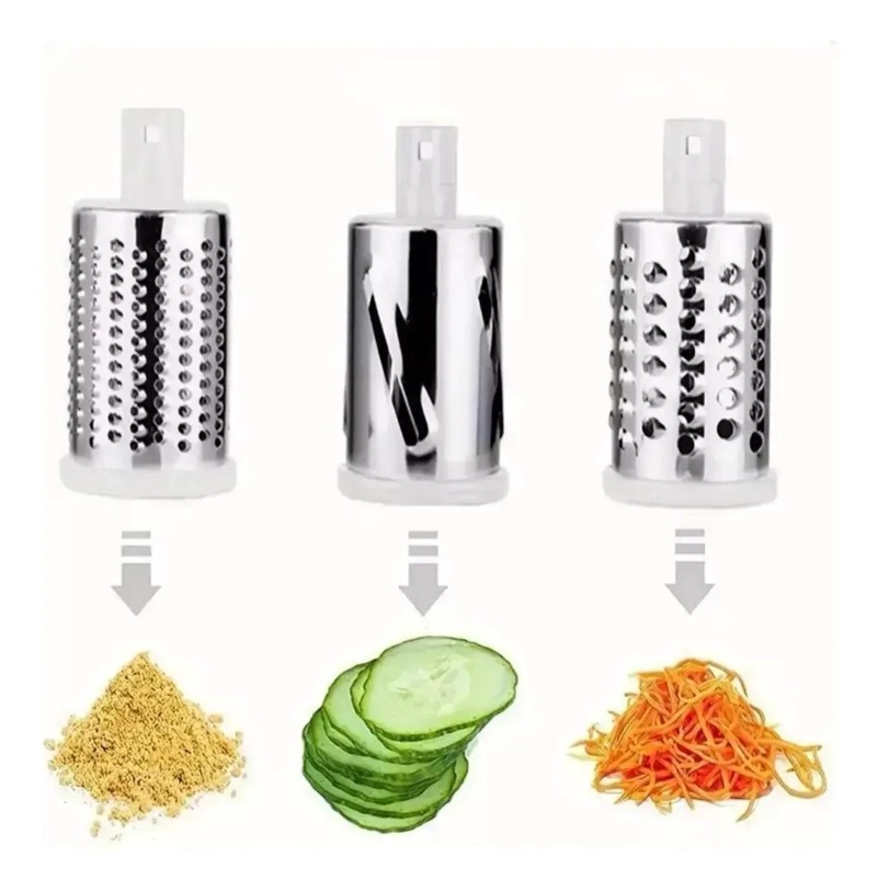 RALLADOR Y CORTADOR MULTIFUNCIONAL PARA VERDURAS 3 EN 1 - 2