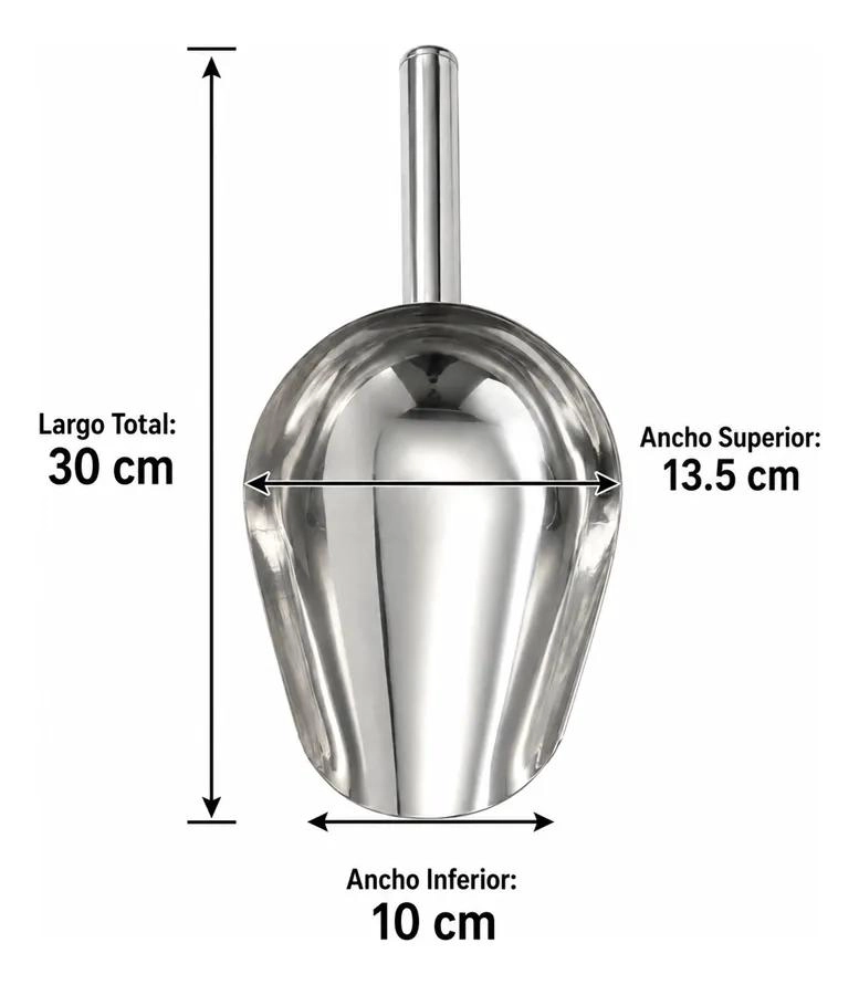 PORUÑA METALICA MULTIUSOS DE 30 CM PARA DIVERSAS APLICACIONES - 4