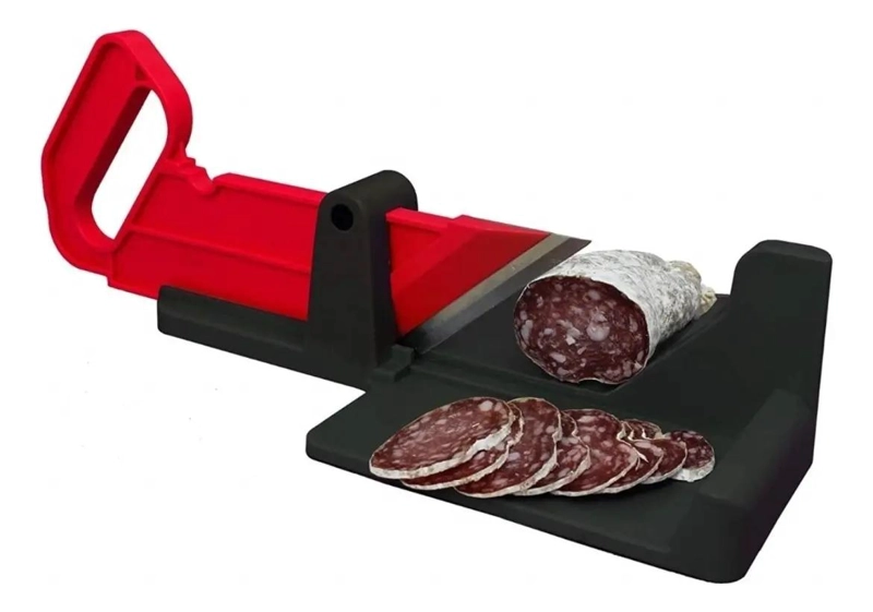 REBANADOR MANUAL PARA CECINA, VERDURAS Y QUESO COMPACTO Y EFICIENTE - 1