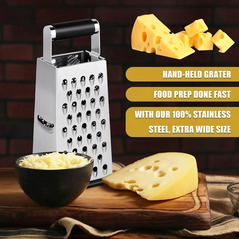ESTROPAJO DE 4 CARAS PARA ZANAHORIA Y QUESO EN COCINA - 4