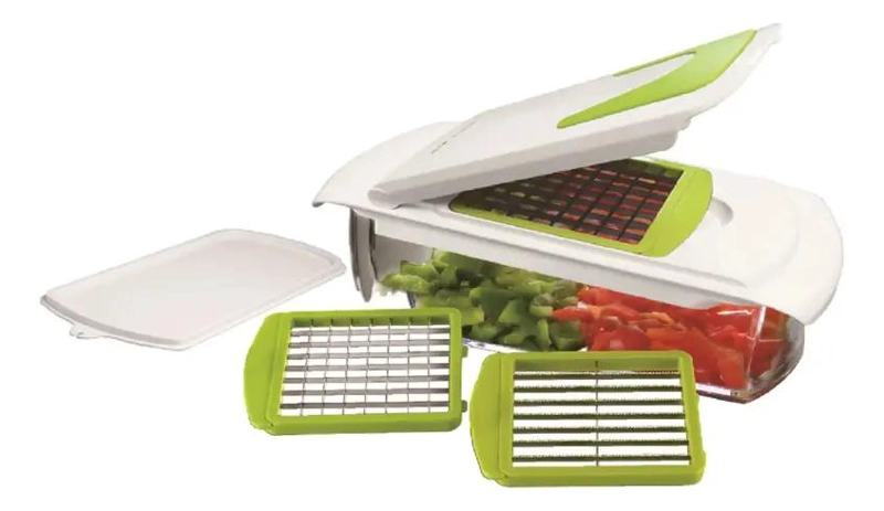 RALLADOR MULTIFUNCIONAL 4 EN 1 CON RECIPIENTE INTEGRADO PARA COCINA - 1