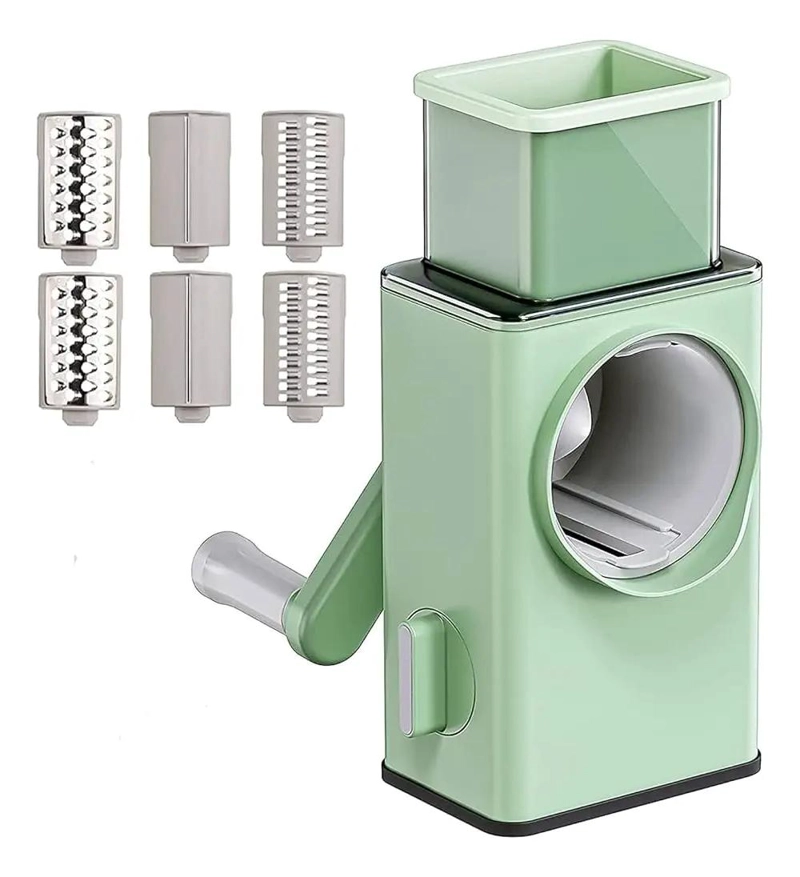 MAQUINA CORTADORA DE VERDURAS MULTIFUNCIONAL 3 EN 1 PARA REBANAR Y PICAR - 3