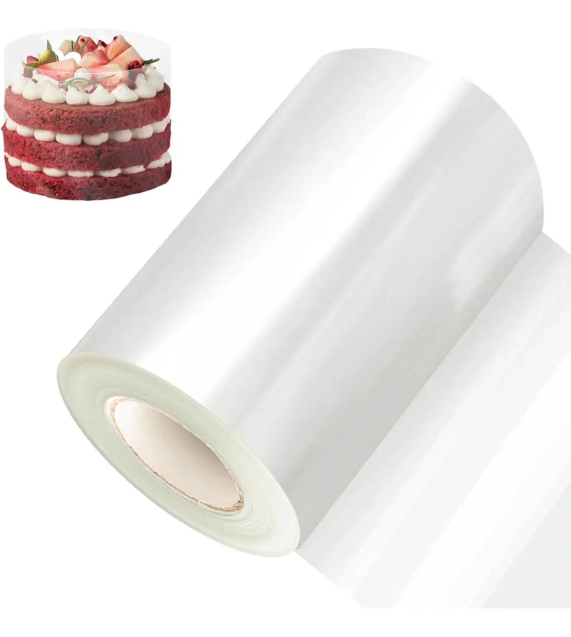 ROLLO DE ACETATO TRANSPARENTE PARA REPOSTERIA 12 CM X 35 M - 1