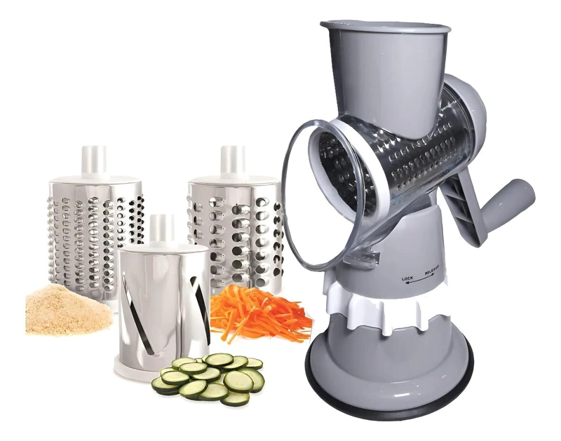 RALLADOR Y REBANADOR MULTIFUNCIONAL PARA VERDURAS Y FRUTAS - 2