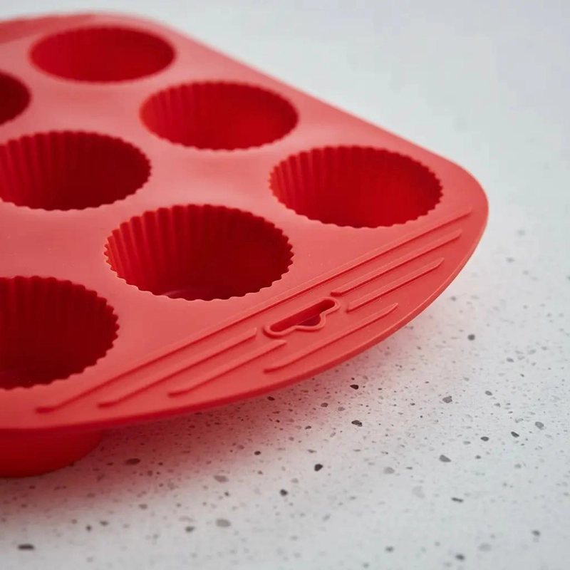SET PARA REPOSTERIA CON MOLDE DE SILICONA PARA MUFFINS, MANGA PASTELERA Y 8 BOQU - 2