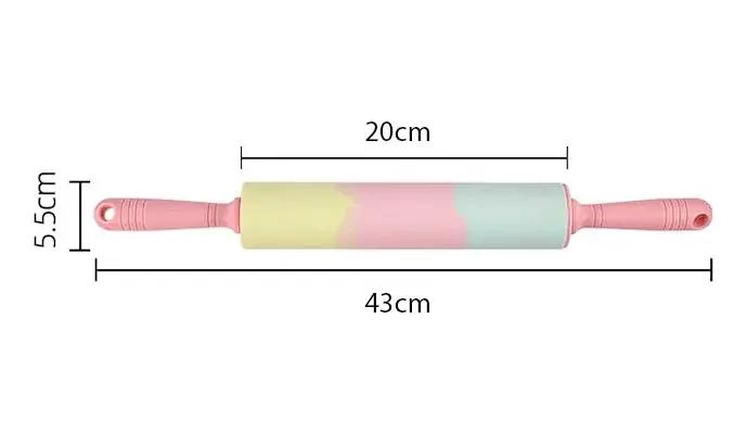PACK DE 2 USLEROS DE SILICONA TRICOLOR DE 43 CM PARA COCINA - 2