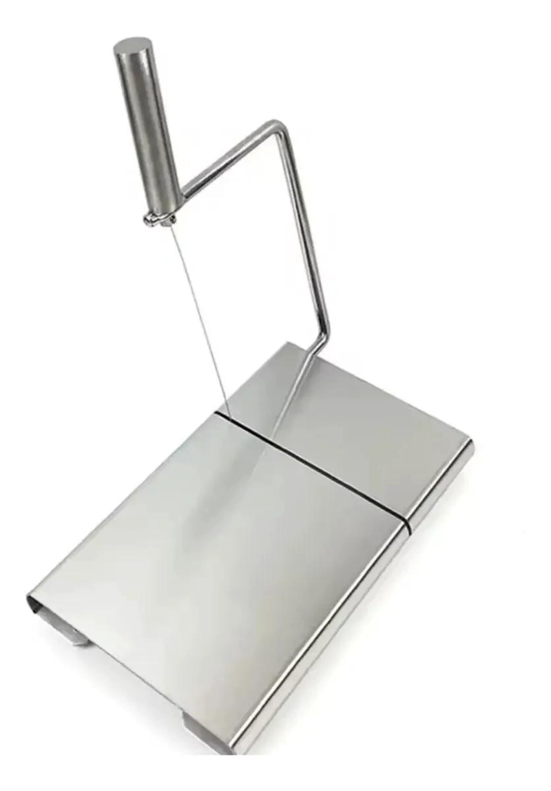 REBANADOR MANUAL PARA QUESO Y JAMON CON ALAMBRE DE ACERO RESISTENTE - 1