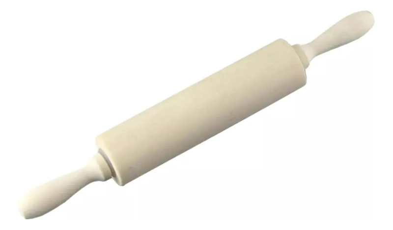 RODILLO DE MADERA ANTIADHERENTE PARA AMASAR Y HORNEAR - 1