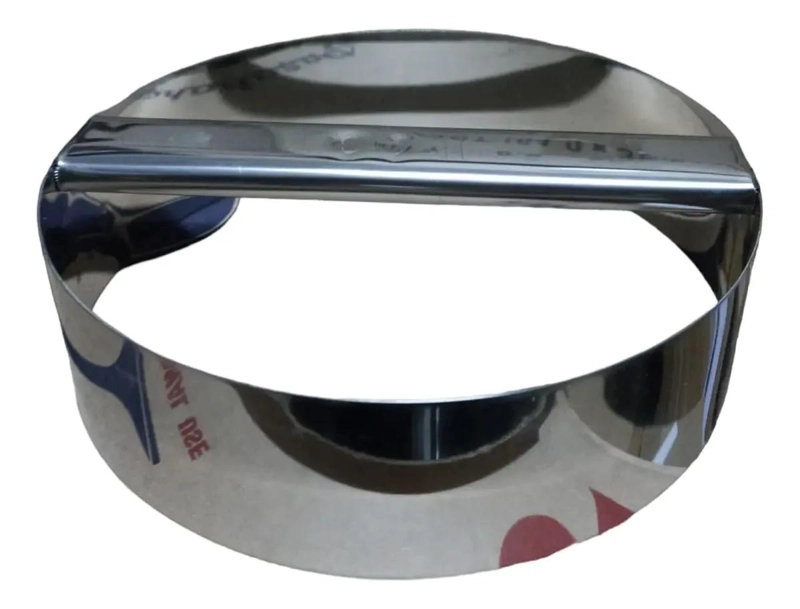 CORTADOR DE MASA DE ACERO INOXIDABLE DE 18 CM PARA COCINA - 1