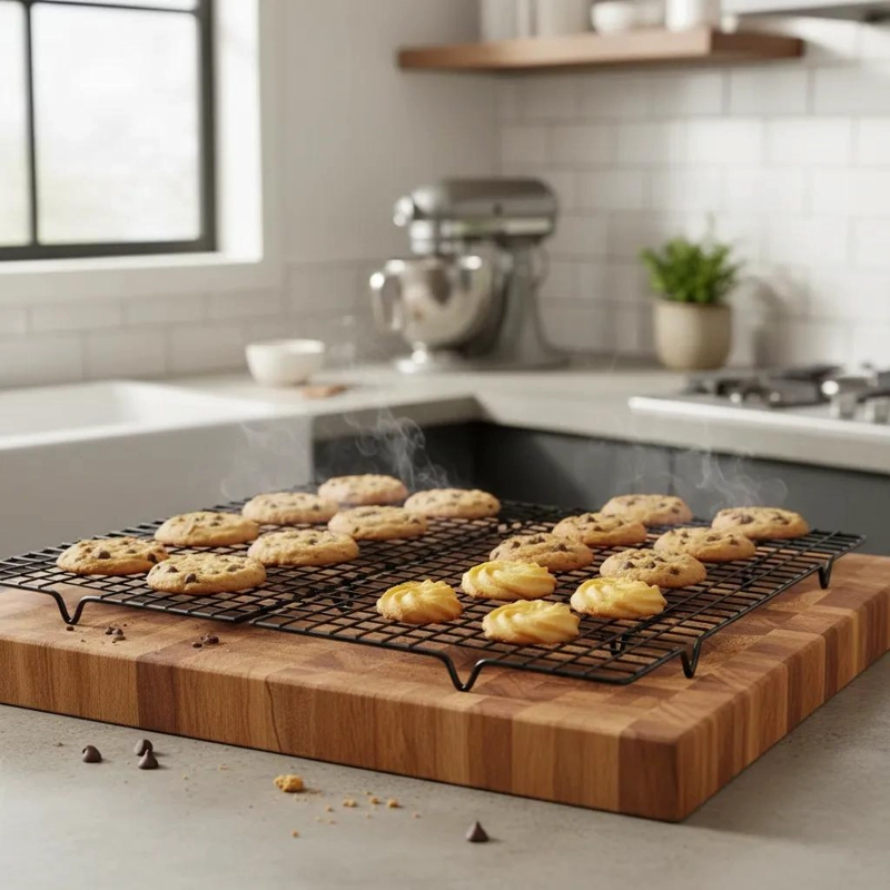 REJILLA DE REFRIGERACION PARA PASTELERIA Y COCINA CON DISEÑO RESISTENTE - 1