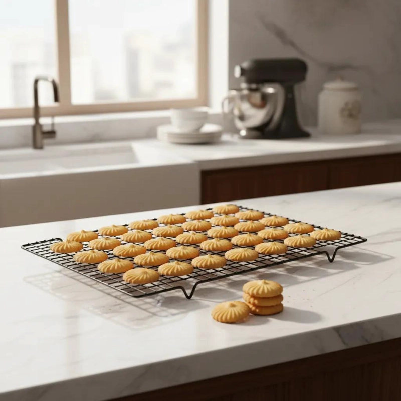 REJILLA DE REFRIGERACION PARA PASTELERIA Y COCINA CON DISEÑO RESISTENTE - 4