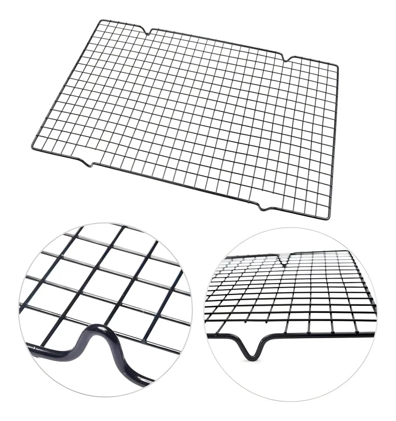 SET DE 3 REJILLAS PARA ENFRIAR GALLETAS DE 28 CM CON SUPERFICIE ANTIADHERENTE - 3