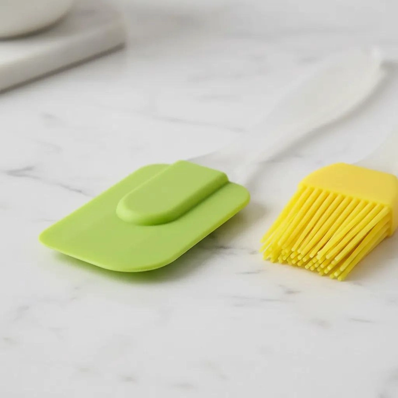 ESPATULA Y BROCHA DE SILICONA PARA REPOSTERIA RESISTENTE Y FLEXIBLE - 3