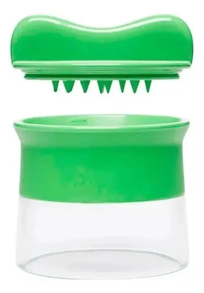 CORTADOR Y RALLADOR ESPIRAL PARA VEGETALES CON ACERO INOXIDABLE Y MANGO VERDE - 4