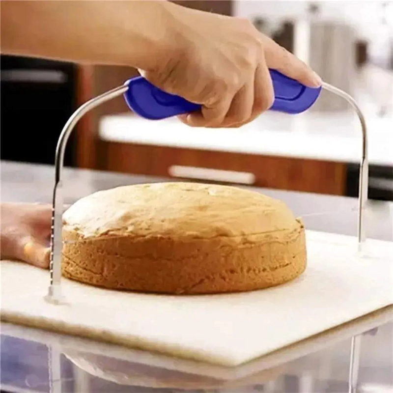CORTADOR DE BIZCOCHO Y MASA CON ALAMBRE PARA REPOSTERIA - 2