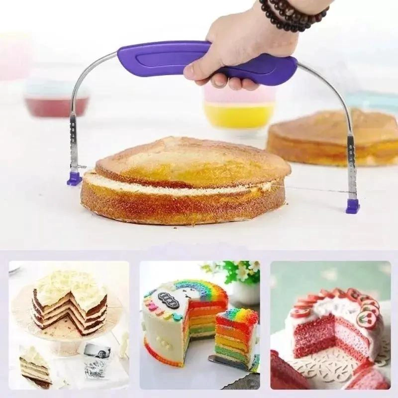 CORTADOR DE BIZCOCHO Y MASA CON ALAMBRE PARA REPOSTERIA - 5
