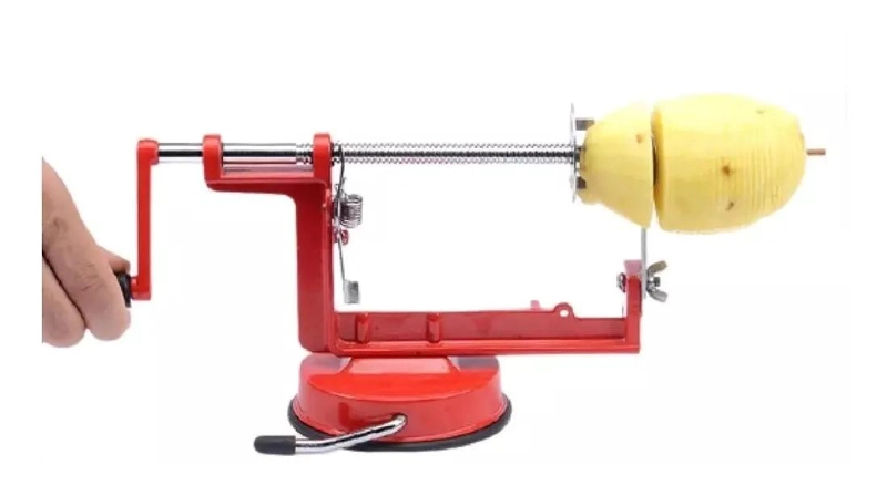 CORTADORA DE PAPAS EN ESPIRAL PARA FATIAR PATATAS DE FORMA RAPIDA - 3