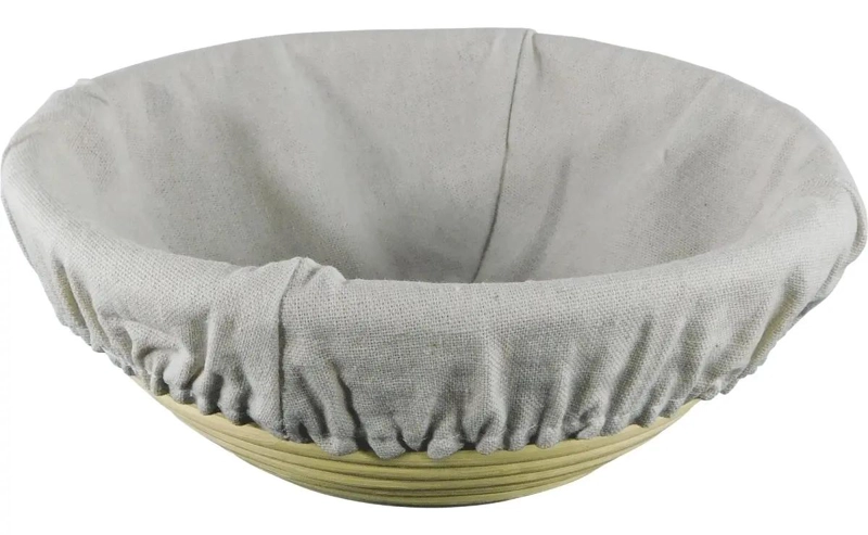 CESTA REDONDA DE RATTAN PARA FERMENTACION DE 20 CM - 2
