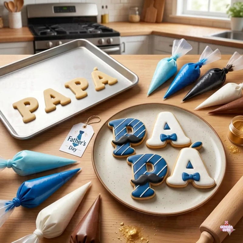 MOLDE CORTADOR DE GALLETAS CON LETRAS PARA DECORACION - 3