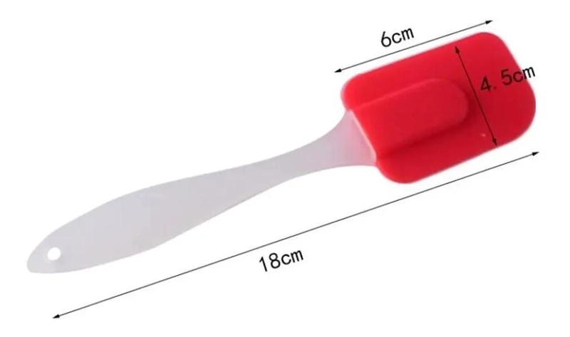 SET DE ESPATULA Y BROCHA PARA REPOSTERIA CON MANGO ERGONOMICO - 4