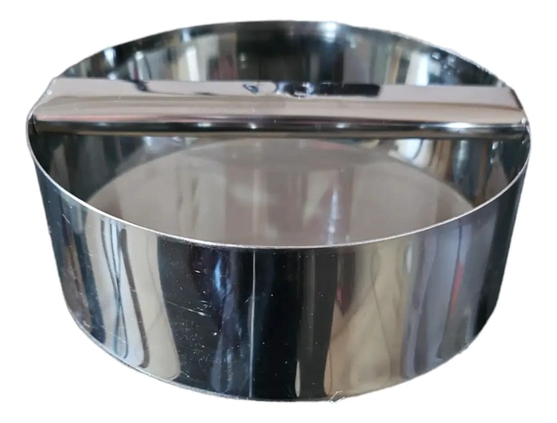 CORTADOR DE MASA DE ACERO INOXIDABLE DE 15 CM PARA REPOSTERIA - 2