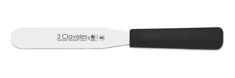 ESPATULA RECTA DE ACERO INOXIDABLE DE 30 CM PARA COCINA - 2