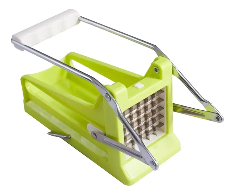 CORTADOR MANUAL PARA PAPAS Y VERDURAS CON CUCHILLAS AFILADAS - 1