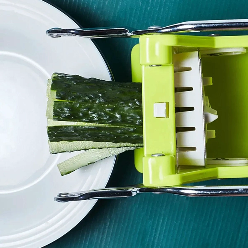 CORTADOR MANUAL PARA PAPAS Y VERDURAS CON CUCHILLAS AFILADAS - 5