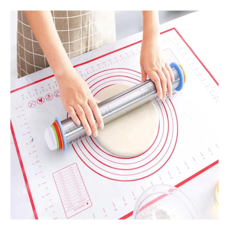 USLERO AJUSTABLE DE ACERO INOXIDABLE PARA REPOSTERIA CON MEDIDAS PRECISAS - 4