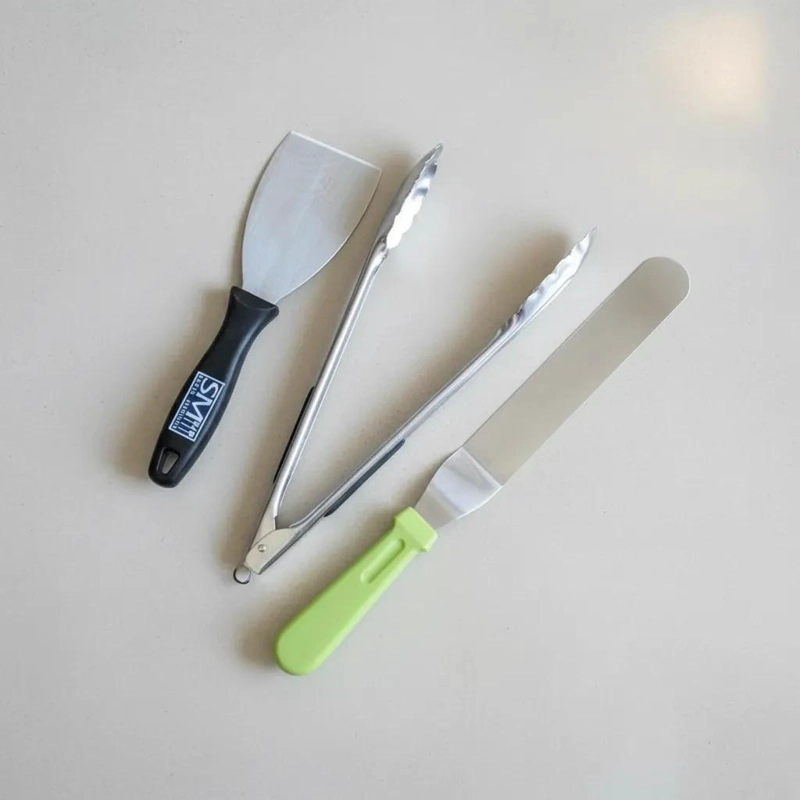 SET DE ESPATULAS PARA REPOSTERIA CON DISEÑO ERGONOMICO Y MATERIALES RESISTENTES - 3